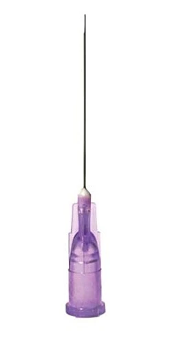 Appli-Vac Irrigating Needle Tips, 30 Ga, 1", Purple, 100/Pk, 315530