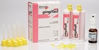 Zhermack Gingifast Elastic Gingival Mask, Vinyl Polysiloxane, Standard Pack, 2 x 50ml Cartridges with Accessories, C401500