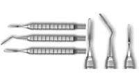A. Titan Instruments Straight Wide Fixed Blade Periotome, P-100, Stainless Steel, Universal