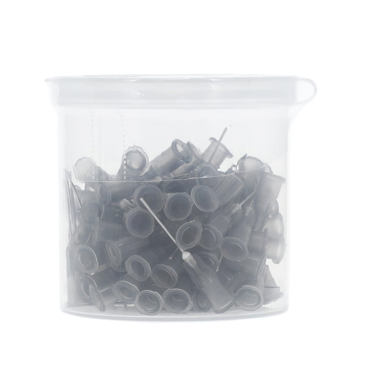 Appli-Vac 3/4" Bendable Irrigation Needle Tips, 22 Gauge, Black, 100/Pack, 315122