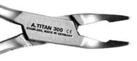 A Titan Instruments Bone Rongeur Blumenthal 30 Degree Curved, 5.5 in, German Stainless Steel