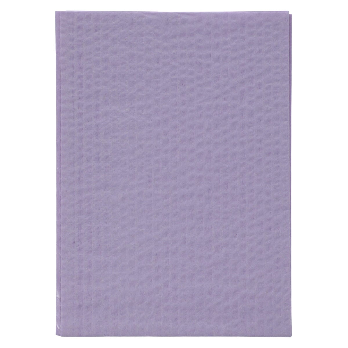 Crosstex Advantage Plus Patient Bib, 3-Ply Tissue/Poly, Lavender, 18" x 13", 500/Case, WPXALV