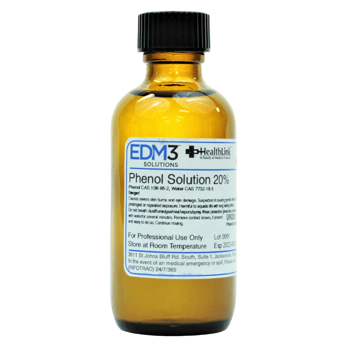 Phenol Liquid 20% Reagent, 2 oz Bottle