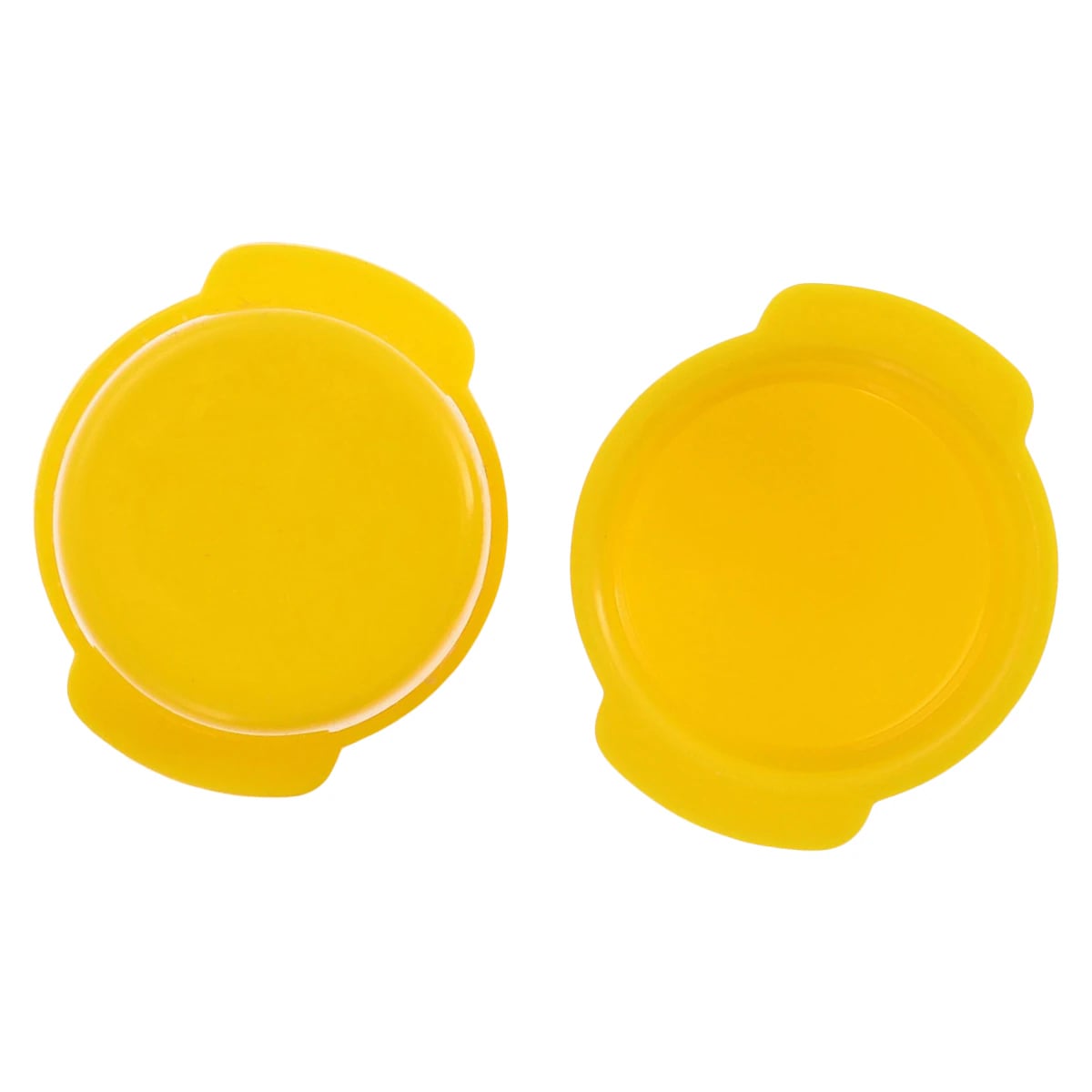 Globe Scientific Snap Cap, Polyethylene, for Vacuum/Test Tubes, Yellow, 13mm, 1000/Bag