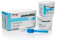 Platinum 95 Lab Putty Addition Silicone, 1 kg Base & 1 kg Catalyst, 2/Pkg
