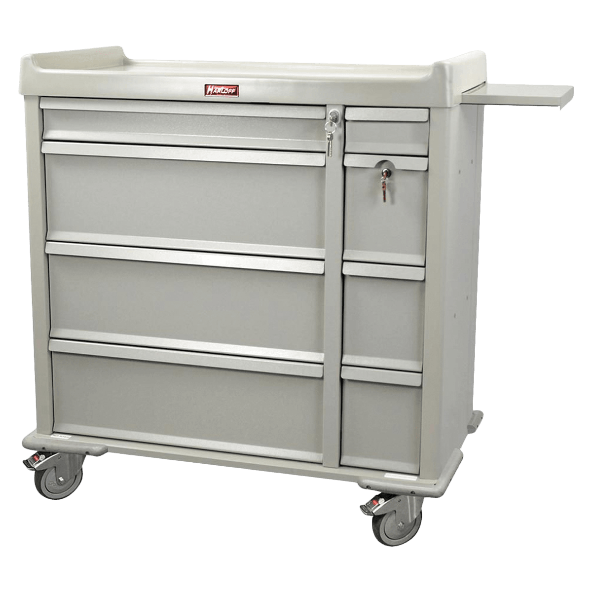 Harloff Medication Cart, Mobile, Punchcard Med