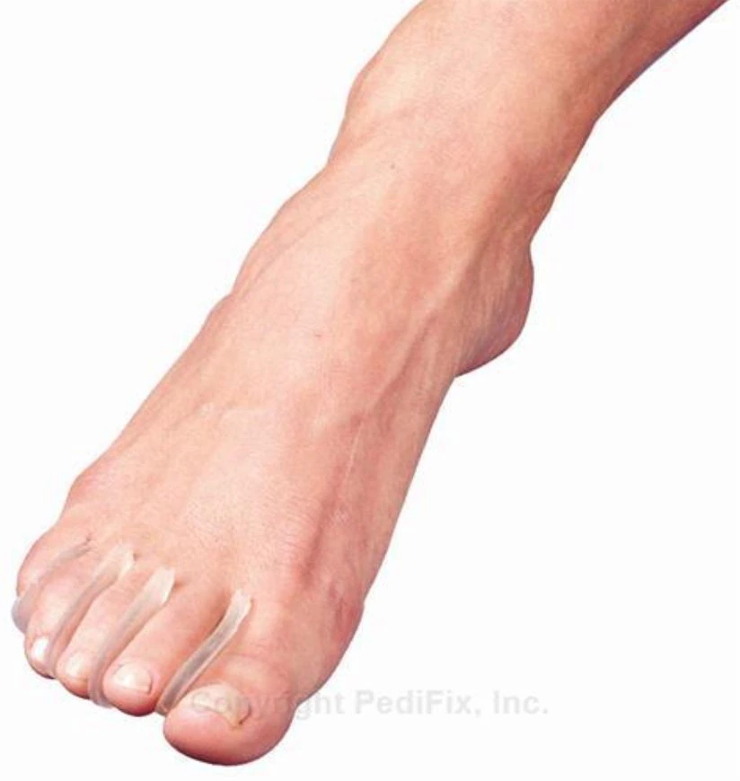 Pedifix M-Gel Toe Separator, Visco-Gel with Mineral Oil, Small/Medium
