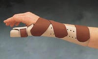 Liberty Wrist/Thumb Spica Splint, Left, Adult, Small/Medium, Tri-Laminate Foam, 2.5-3.25"
