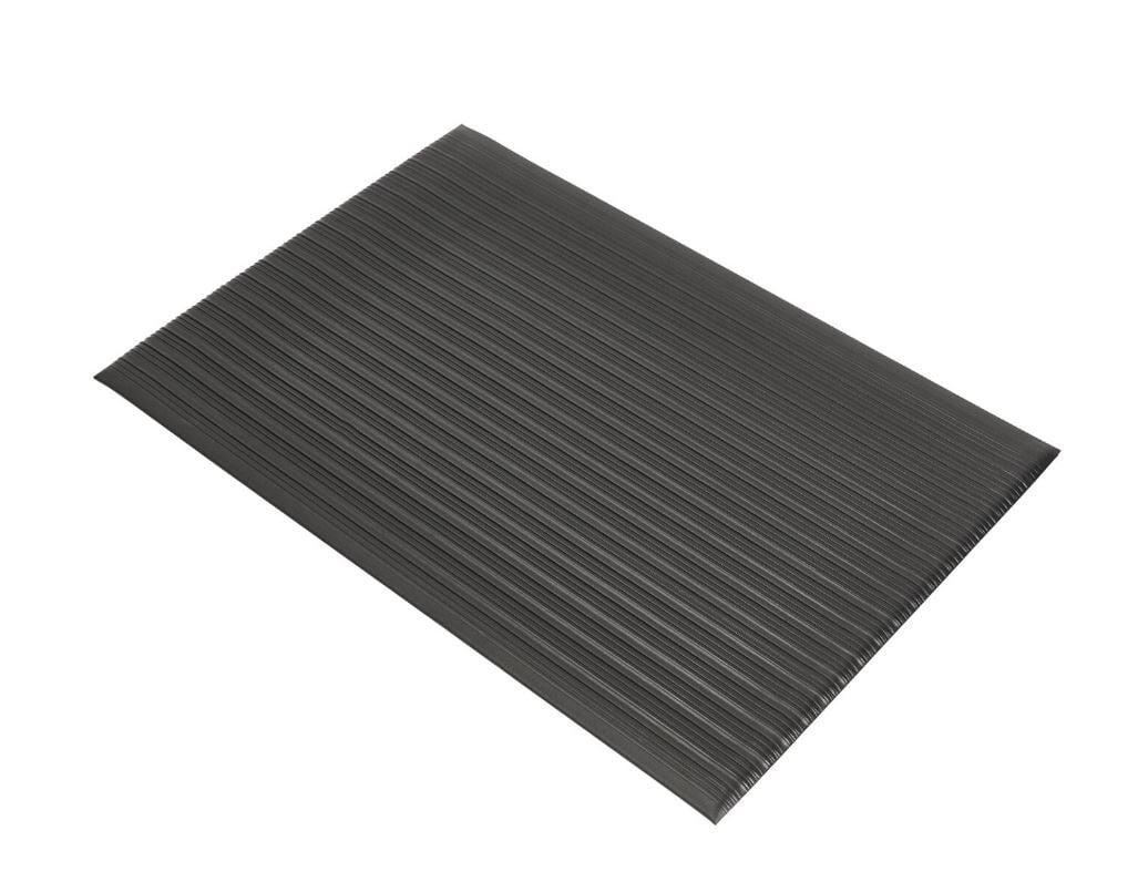 Genuine Joe Air Step Anti-Fatigue Mat, 2' x 3', Black