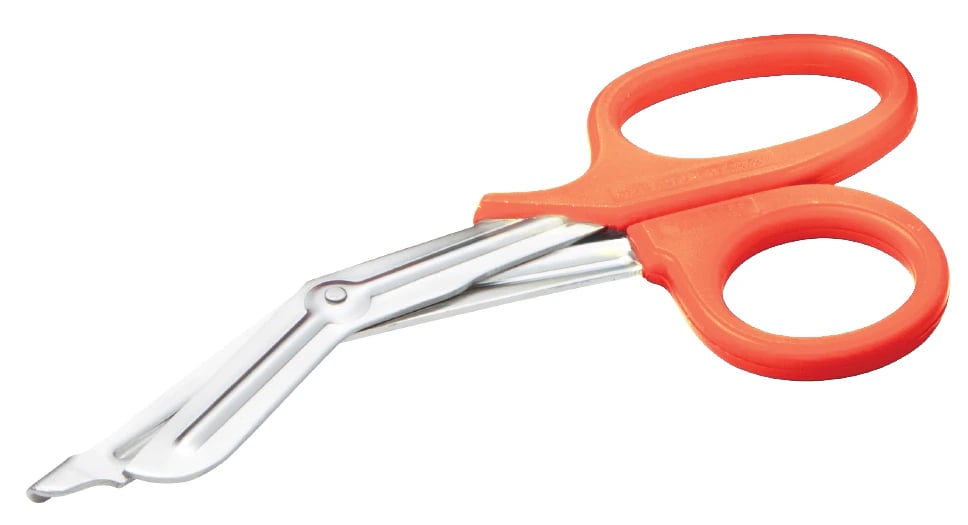 Medicut EMT Utility Shears, Angled 7.25" Stainless Steel/Polypropylene, Autoclavable, Reusable, Each