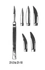 Miltex Joseph Nasal Knife, Stainless Steel, 6"