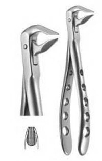 A. Titan Instruments X-TRAC Lower Anterior Extracting Forceps, Beveled Beaks, 3608T