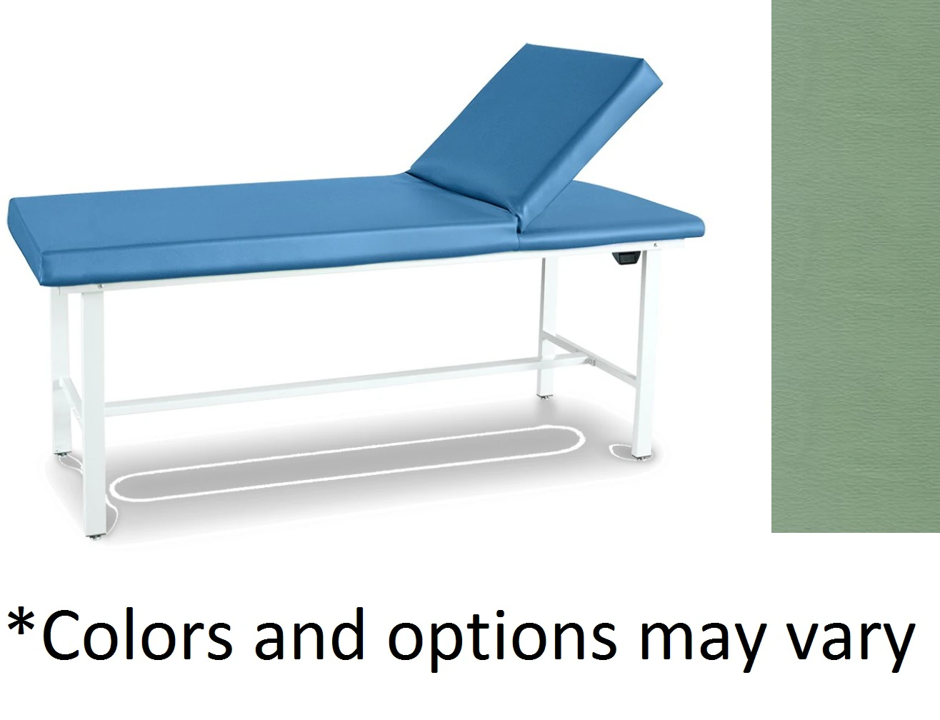 Winco Mfg Treatment Table, Moss Green