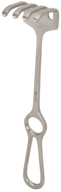 Miltex-Integra Israel Retractor, 9" Blunt, Stainless Steel, Each