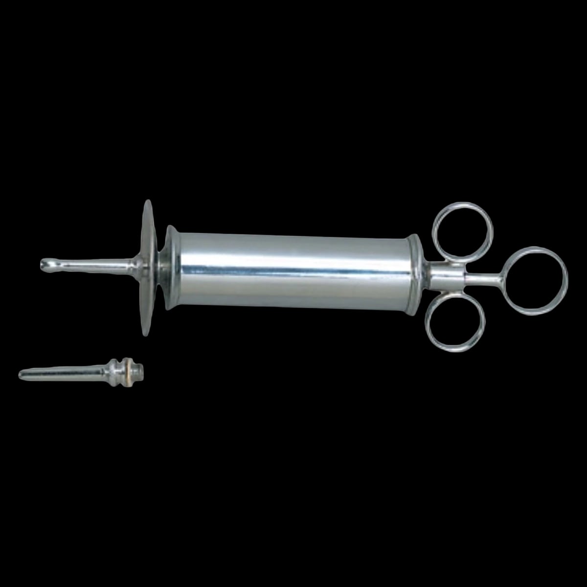 Graham-Field Ear & Bladder Syringe, Chrome, Reusable