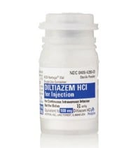 Diltiazem HCl Injection 100mg/Vial ADD-Vantage Vial 15mL, 10/Package