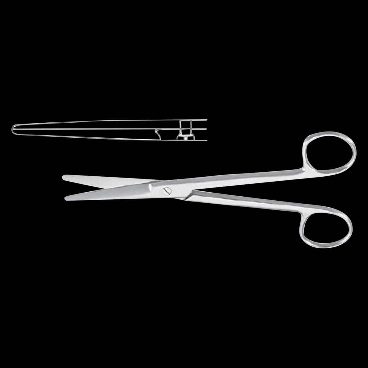 Meister-Hand Mayo Dissecting Scissors, Straight, 5-1/2" Stainless Steel, Each
