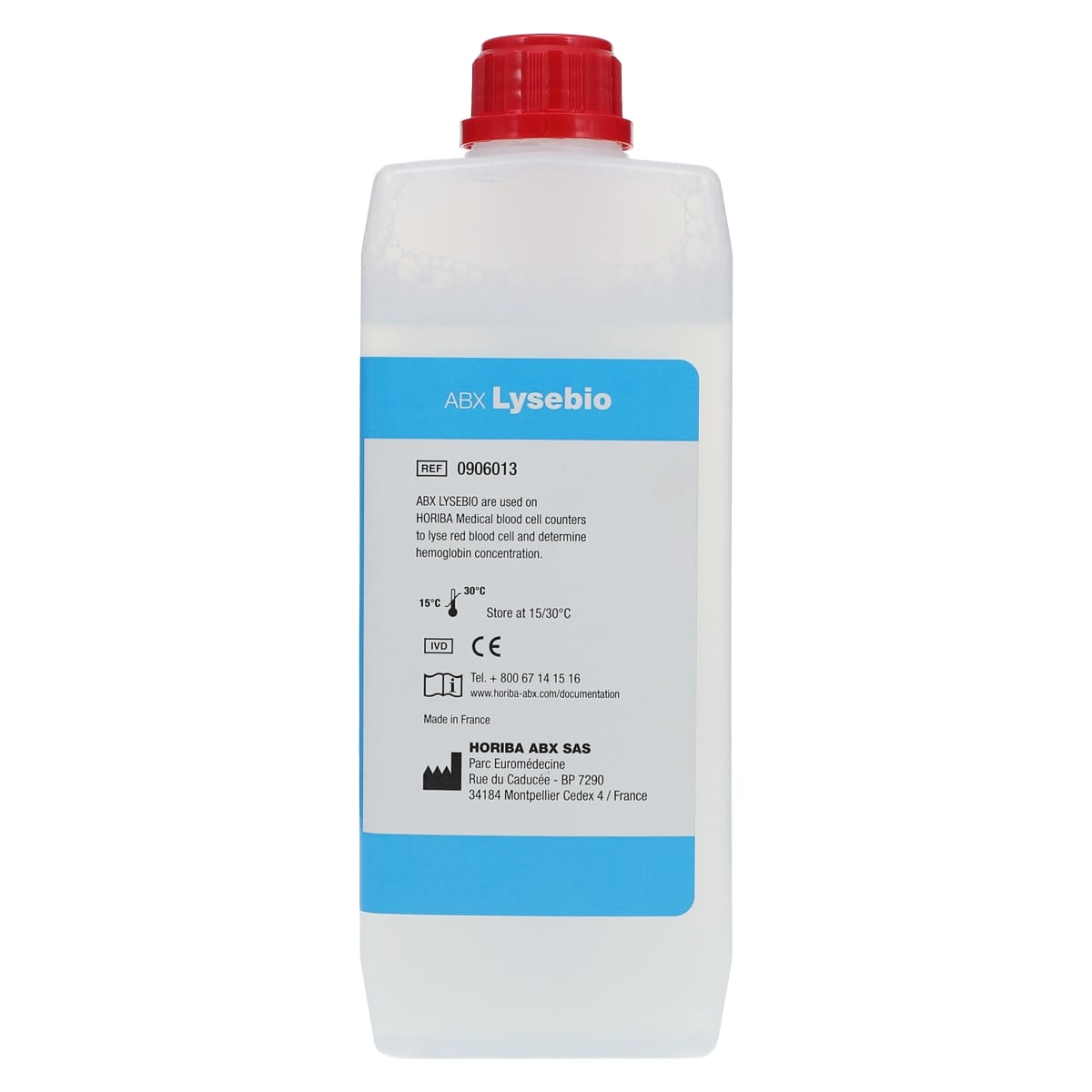 Lysebio Lytic Reagent 400mL for ABX Pentra 60 Hematology Analyzer