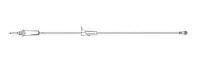 Codan IV Administration Set with Y-Injection Site, 20 Drops/mL, 74" Luer Lock, Non-Vented Spike, Sterile, 50/Case