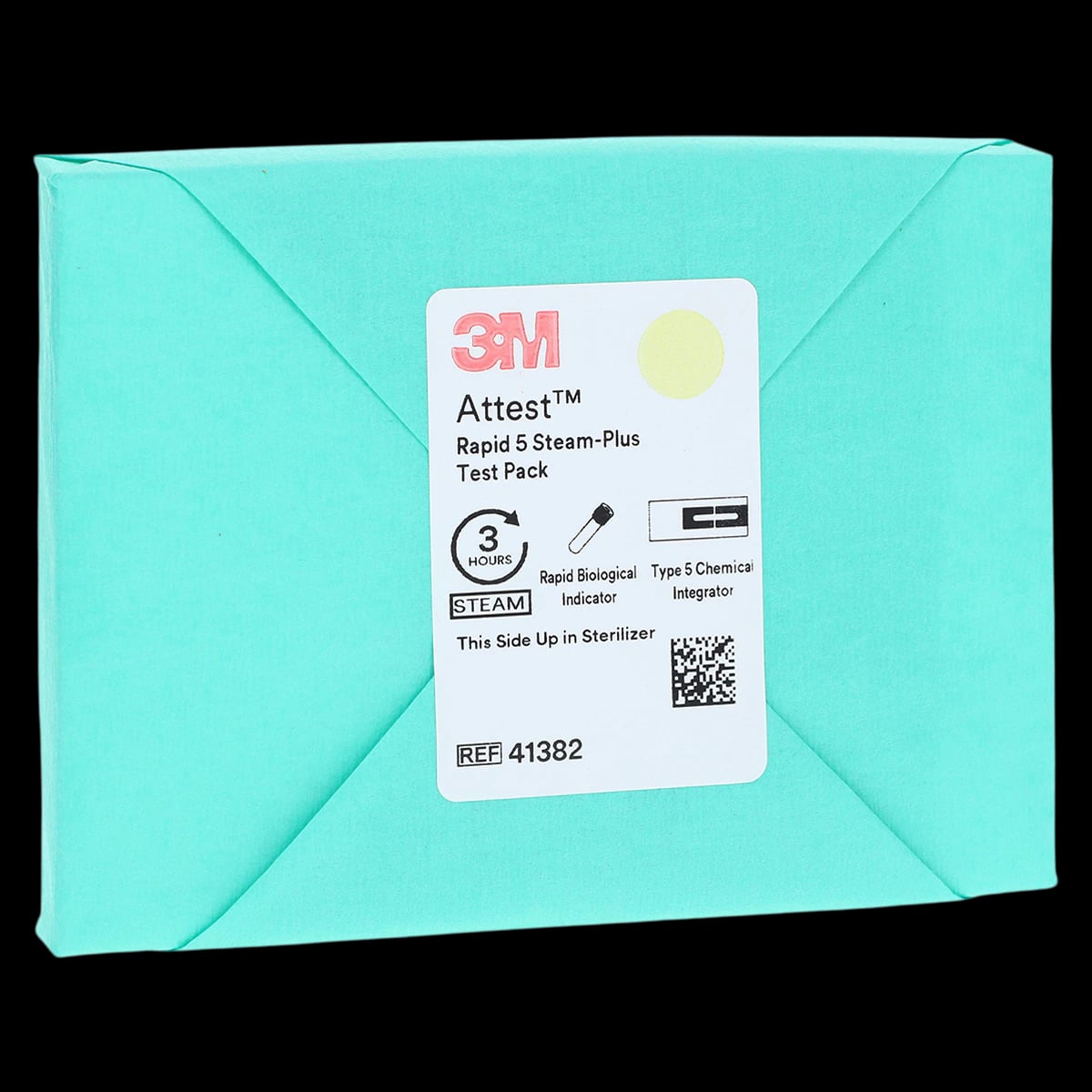 3M Attest Rapid 5 Steam Plus Biological Indicator Test Pack, 64/Case