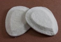 Dr. Jill's Metatarsal Felt Oval Pad, 2.75" x 2.25"