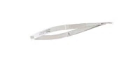 Miltex-Integra Iris Scissors, Curved, 4" (10 cm), Stainless Steel, Autoclavable, Each