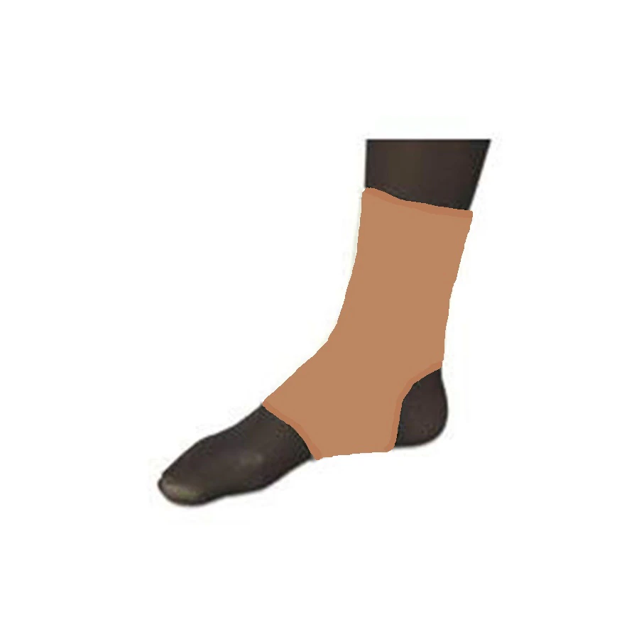 A&T Surgical Ankle Sleeve Brace, Elastic/Nylon, Medium, 9-10"
