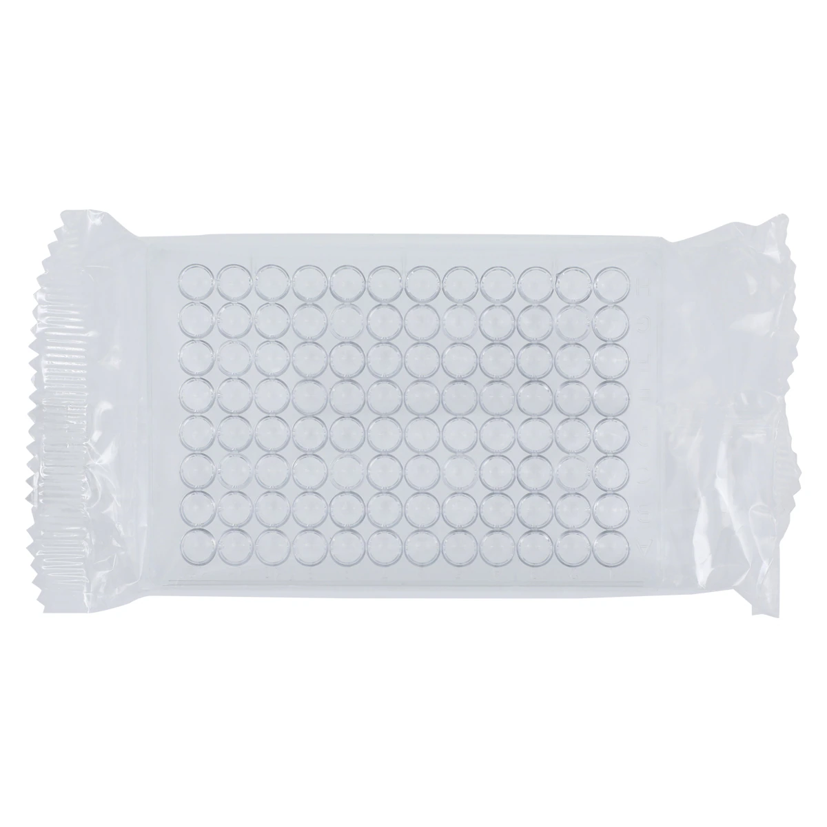 Globe Scientific Microtest Plate, Polystyrene, Clear, 96-Well, U-Bottom, 50/Case