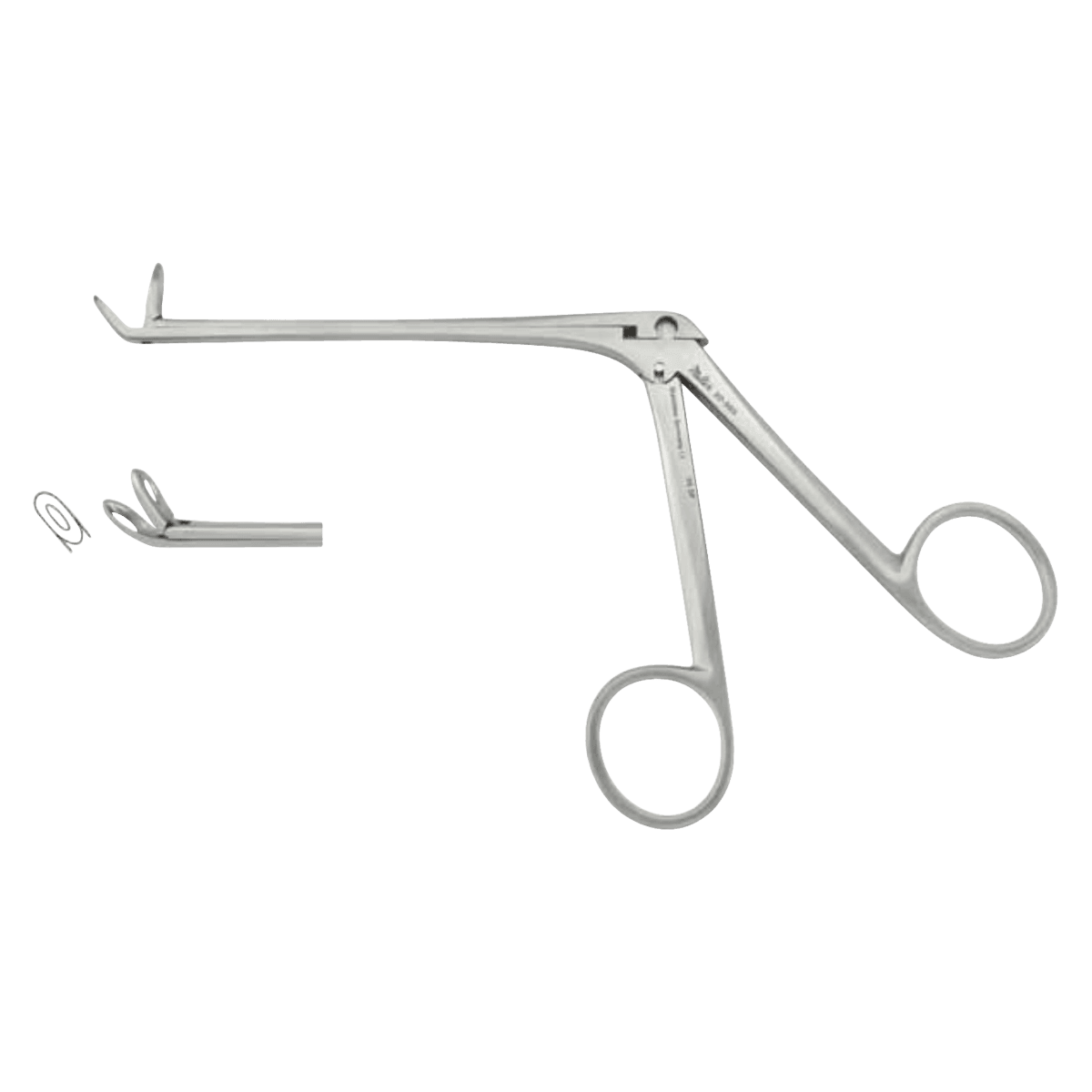 Weil-Blakesley Ethmoid Forcep, 45 Degree Up, 4-17/32" (115 mm), Stainless Steel, Autoclavable