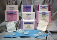 Sheathing Technologies Probe Cover, 1"D x 9"L, Latex-Free, For Vaginal/Rectal Ultrasound Probes, 1600/Case