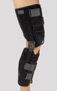 DJO KneeRanger II Knee Brace, Adult, Medium, Nylon, Fits Up to 36"