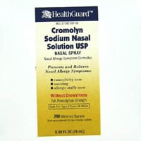 Cromolyn Sodium Nasal Solution, 5.2mg, 26mL Bottle, Each