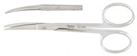 Knapp Iris Scissors, Curved, 4" Stainless Steel, Autoclavable, Each