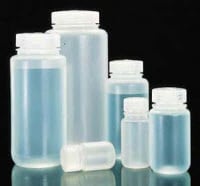Nalgene Polypropylene Lab Bottle with Screw Cap, Translucent, 30 mL, 12/Pack