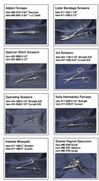 Sklar Surgi-OR Metzenbaum Dissecting Scissors, Straight, 7", Tungsten Carbide, Stainless Steel, Non-Sterile, Reusable