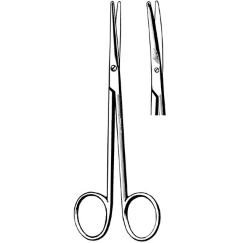 Sklar Surgi-OR Metzenbaum-Lahey Dissecting Scissors, Curved, 5-3/4" (14.6 cm), Stainless Steel, Non-Sterile, Reusable