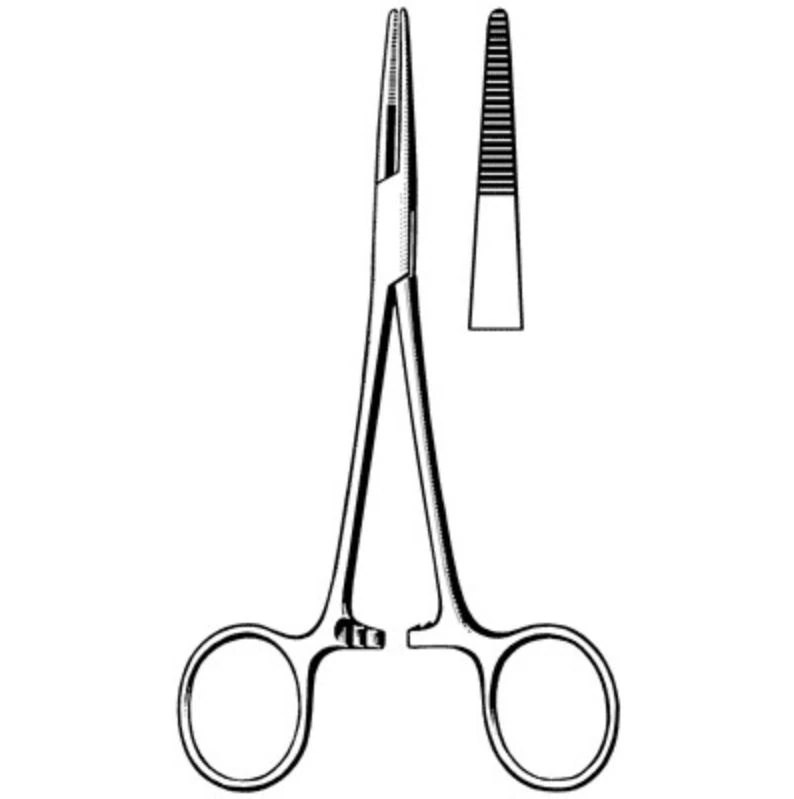 Sklar Surgi-OR Kelly Forceps, Straight, 5.5" (14 cm), Stainless Steel, Autoclavable, Each