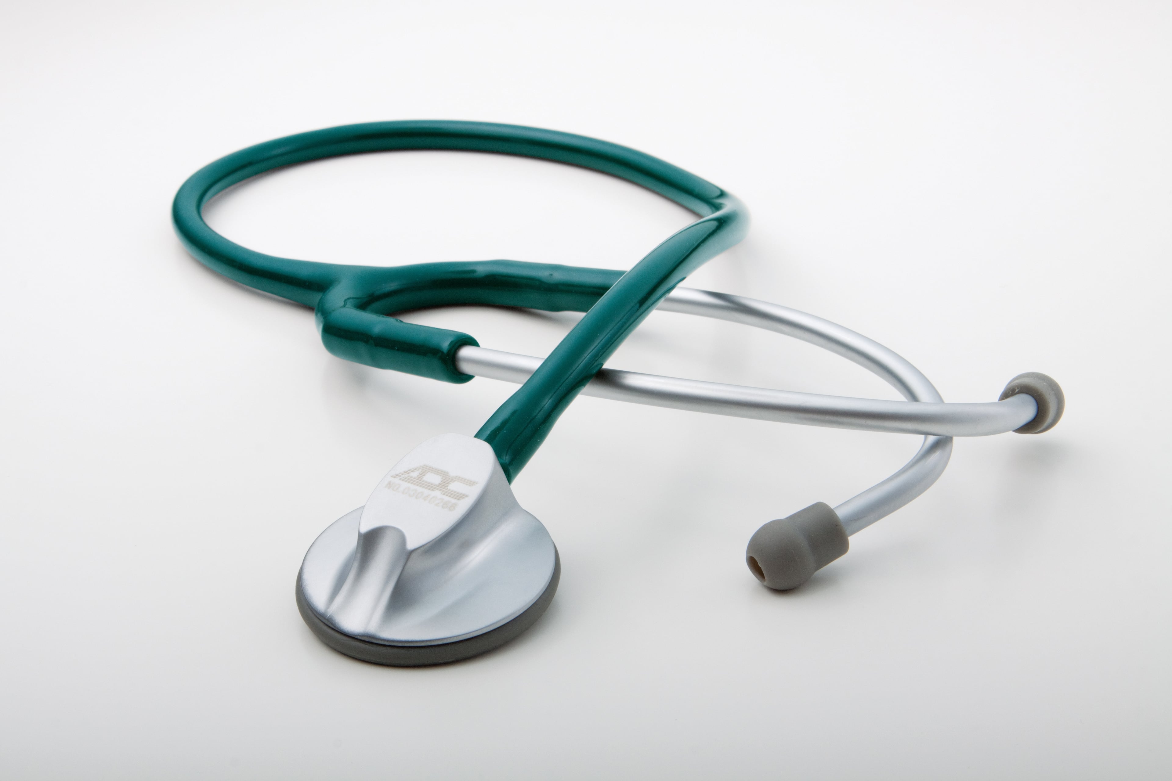 ADC Adscope 612 Classic Stethoscope, Adult, Teal, Single Lumen Tubing