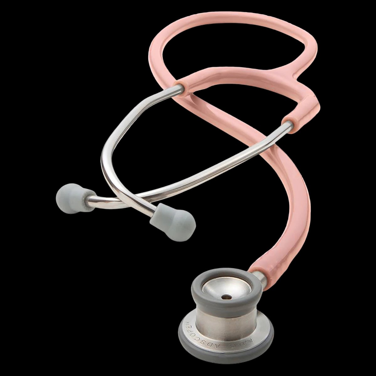 ADC Adscope 605 Classic Infant Stethoscope, Pink, Single Lumen Tubing, 605PK-605