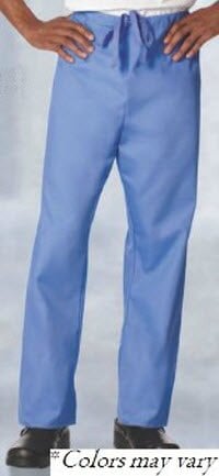 Fashion Poplin® Salmon Fashion Scrub Pants, Unisex X-Large, 65% Polyester/35% Cotton, Drawcord Closure, Right Hip Pocket, Latex-Free, Non-Sterile