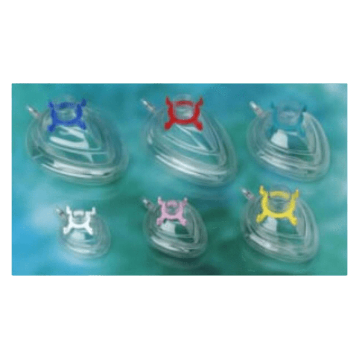 Hudson Respiratory Care Sure Seal Anesthesia Mask, Air Cushion, Neonatal, 20/Case