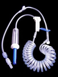 B. Braun Safesite IV Administration Set, 60 Drops/mL, 106", SPIN-LOCK Connector, 50/Case