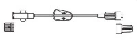 Codan Microbore IV Extension Set, 14" Female Luer Lock Adapter, On/Off Clamp, Priming Volume 3.35 mL, 50/Case