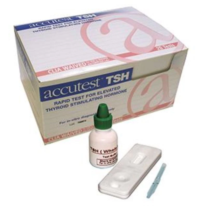 Accutest TSH Thyroid Stimulating Hormone Test, CLIA Waived, 1 Panel, 20 Tests/Box