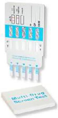 iScreen 6 Panel Drug Screen Dip Card Test Kit (COC, THC, OPI, AMP, MTD, PCP), 25/Box
