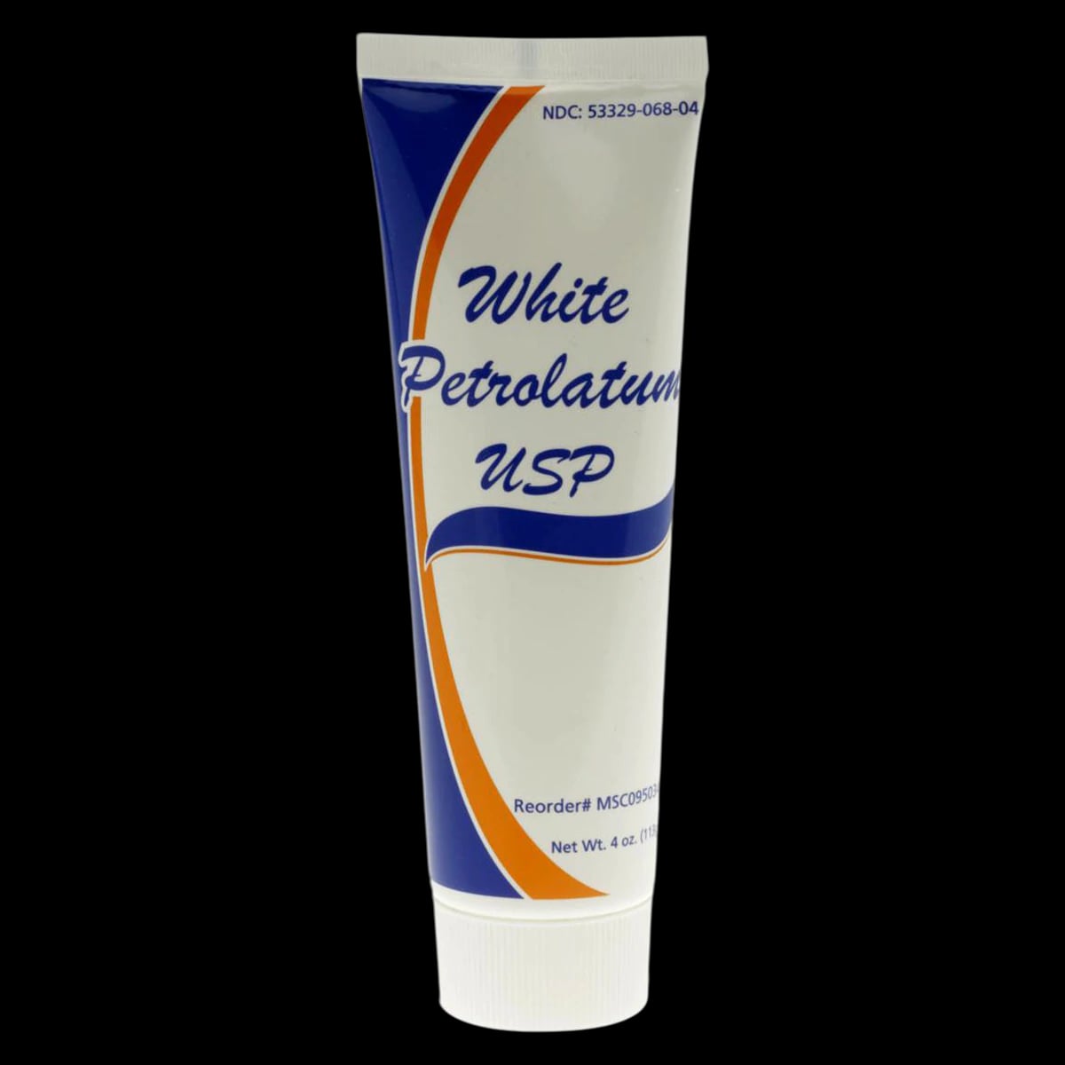 Medline Petroleum Jelly, White, 4 oz Jar, 12/Case