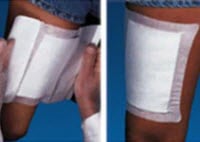 WoundGuard Gauze Bordered Dressing, 5" x 5", Sterile, Adhesive, Non-Adherent