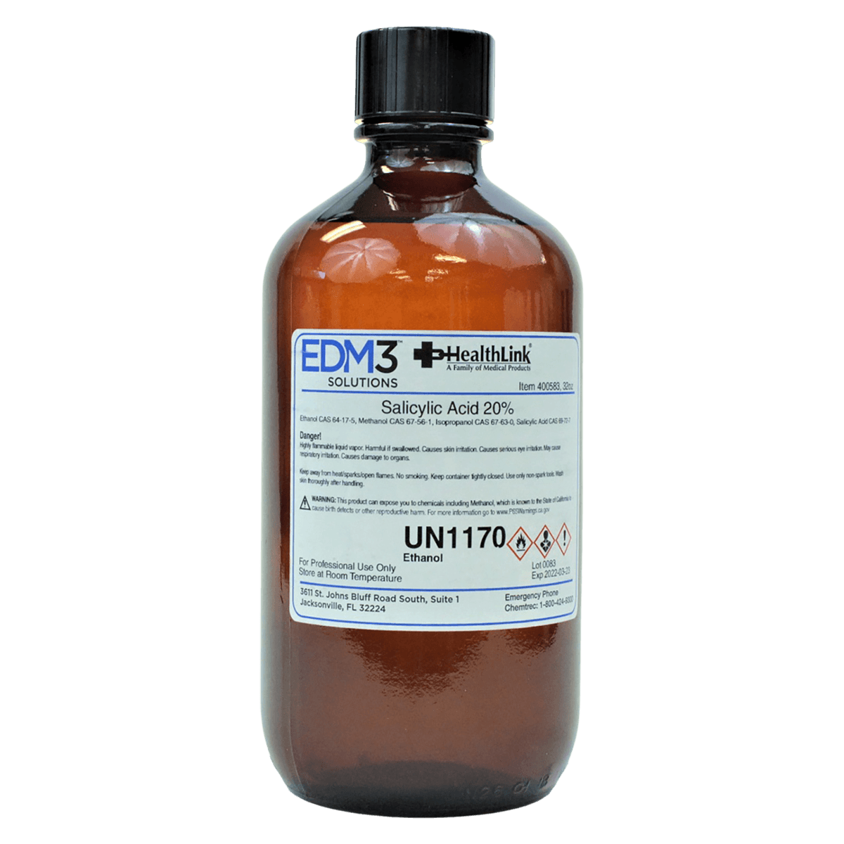 Salicylic Acid 20%, 32 oz Bottle, 01KEZKNKN1HMFTTAA7BPARERBH