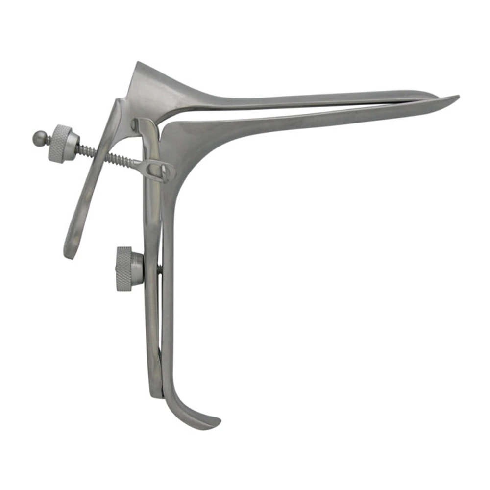 Pederson Vaginal Speculum, Left Open, Large, 1" x 4-3/4", German Stainless Steel