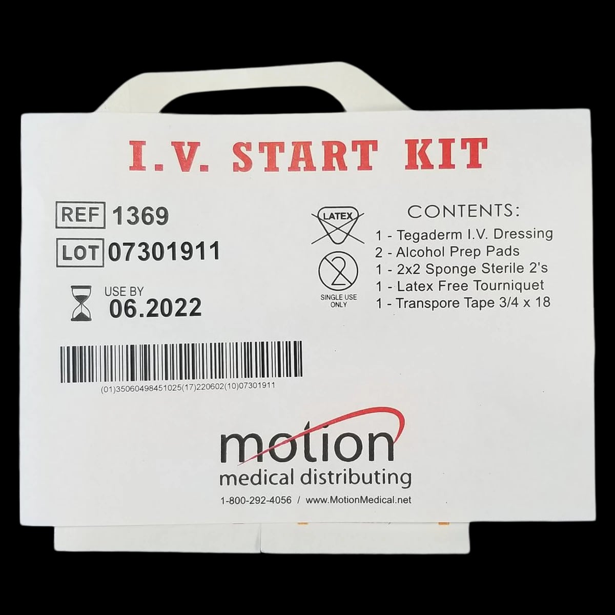 IV Start Kit with Tegaderm